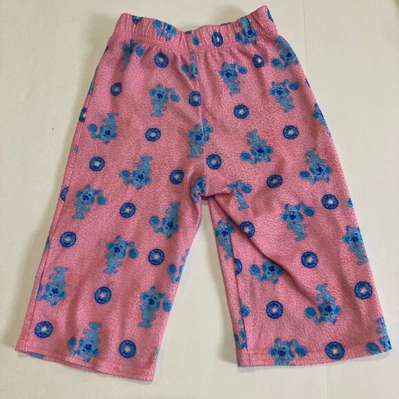 Vintage 2000s Y2K Blue's Clue's 18M Pink & Blue Pajama Pjs Set - Picture 8 of 8